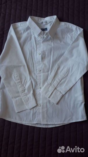 Рубашка детская H&M на 5-6 лет и на рост 152