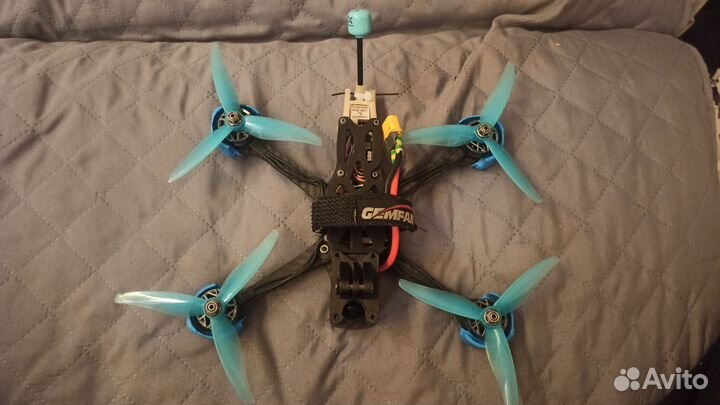 Fpv дрон, полный комплект на dji