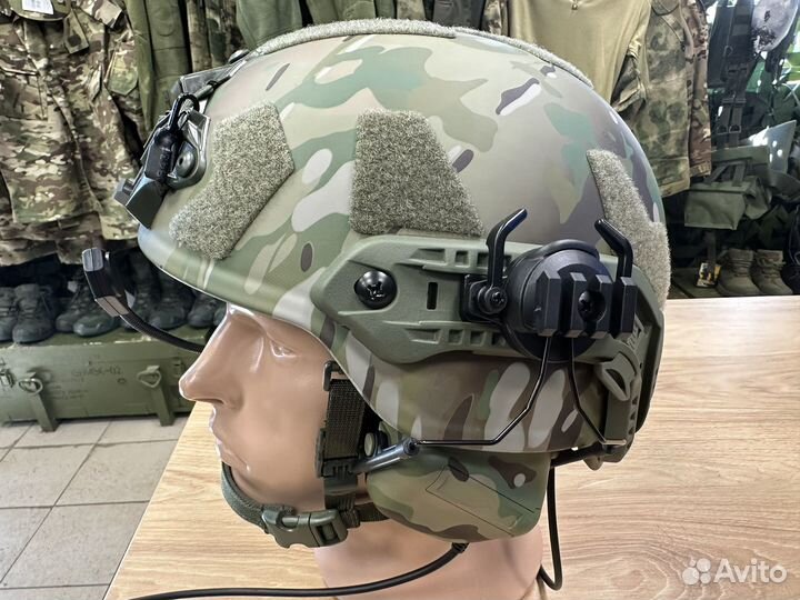 Шлем полуухий sentry композитный из тварона