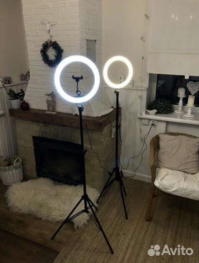 Кольцевая лампа 33см, кольцевая лампа