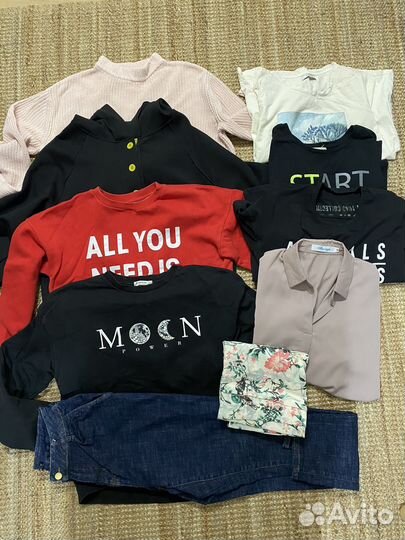 Женские вещи, пакетом, размер 46, бесплатно