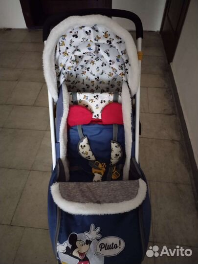 Детские санки коляска ника