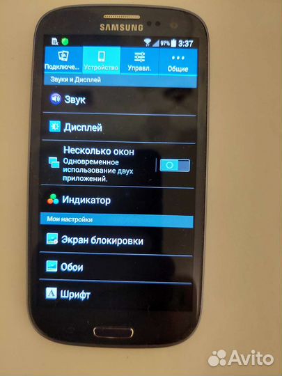 Смартфон Samsung Galaxy S3 Duos