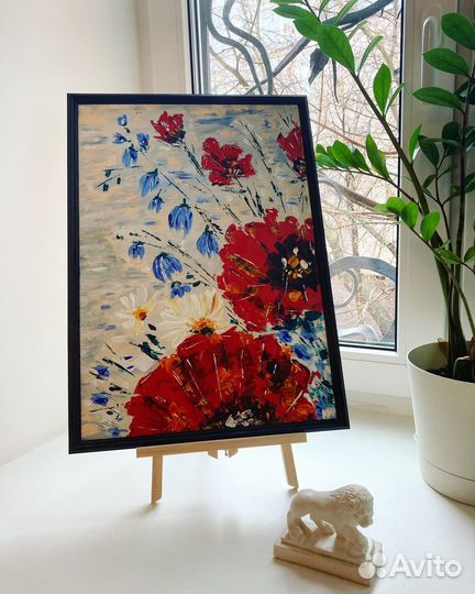 Интерьерная картина на холсте