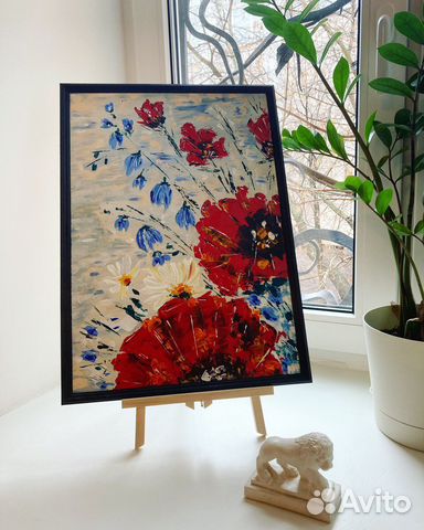 Интерьерная картина на холсте