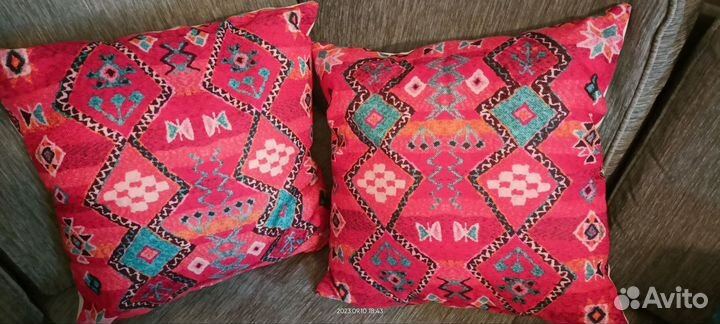 Подушка в этно стиле