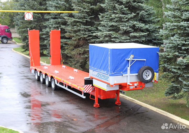 Полуприцеп трал (тяжеловоз) СпецПрицеп 9942L4, 2023