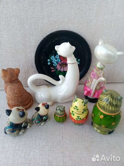 Коллекция кошек фигурки