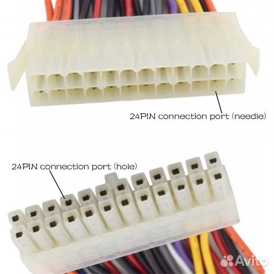 Новые, ATX 24pin /20pin /14pin /12pin/10pin/8pin