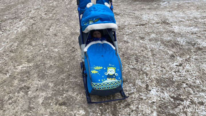 Санки коляска