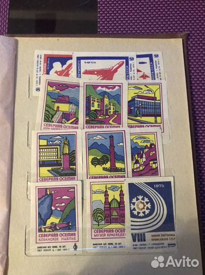 Этикетки от спичек