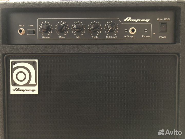 Комбоусилитель Ampeg BA 108 v2