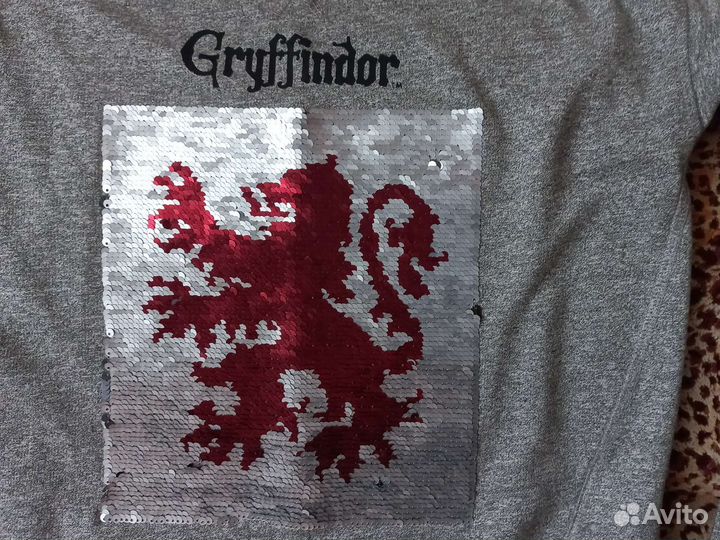 Кофта на 10-11 лет, с символикой Гарри Поттера