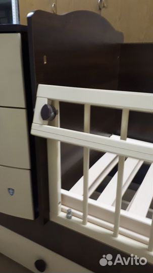 Детская кроватка трансформер можга Кирюша