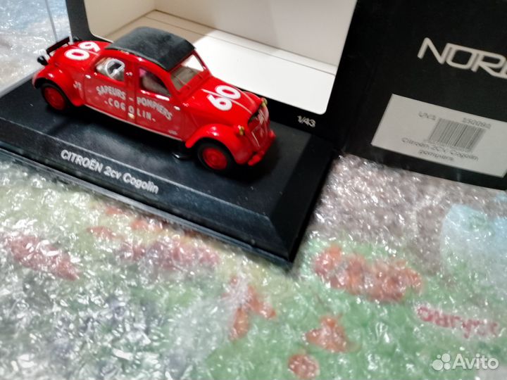 Модель 1/43 Citroen 2CV Cogolin «Pompiers» (Тяни-Т