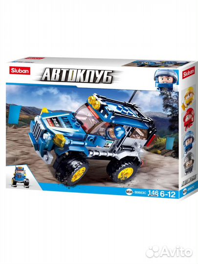 Конструктор sluban Внедорожник