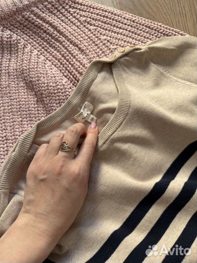 Пакетом теплые кофты, свитера 42