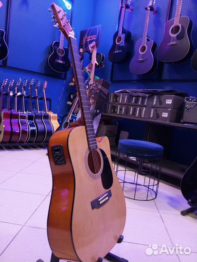 Гитара martinez faw-801 CEQ