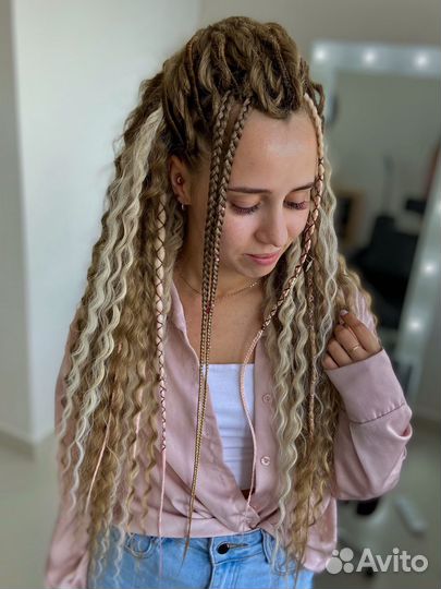 Афрокосы, афрокудри