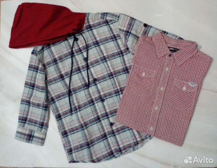 Рубашки для мальчика 4-5 лет