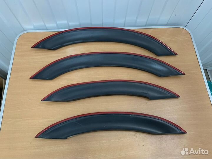 Накладки пластиковые на арки ваз 2113, 2114, 2115
