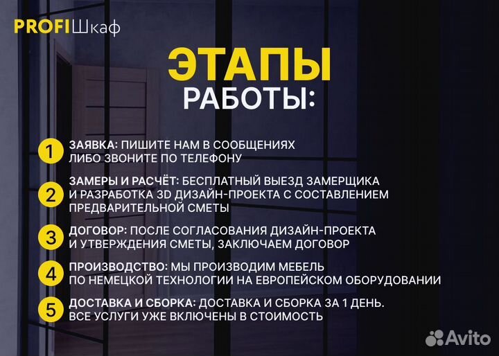 Узкий шкаф 2х дверный