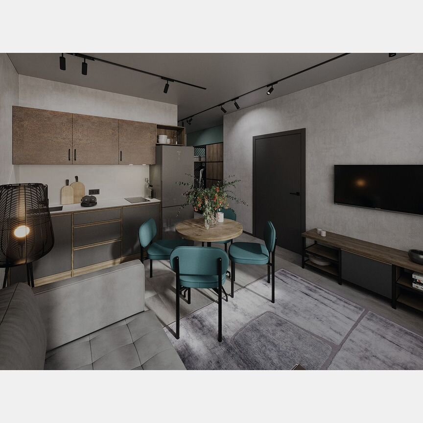 Апартаменты-студия, 24,5 м², 3/13 эт.