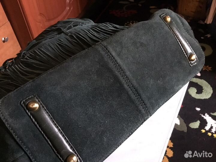 Cумка Mango замша натуральная