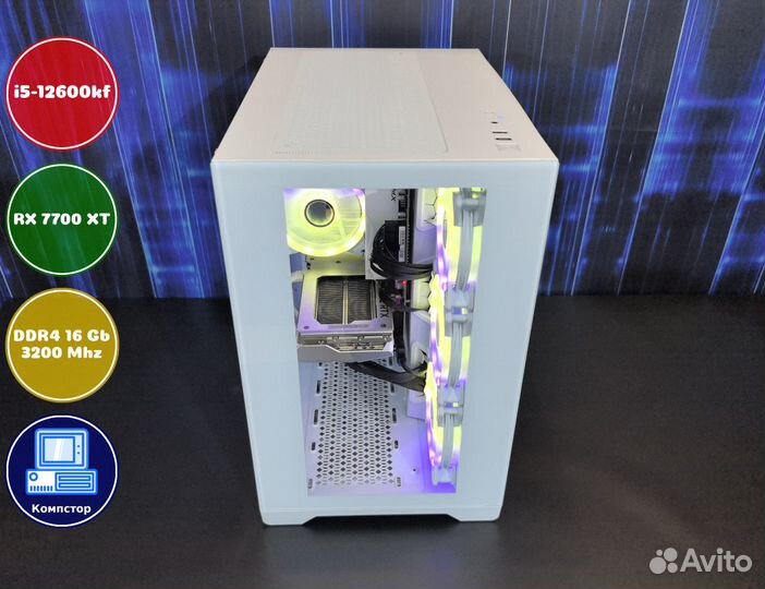 Сборка мощного пк i5-RX7700XT-16DDR4-FIN734865-B760