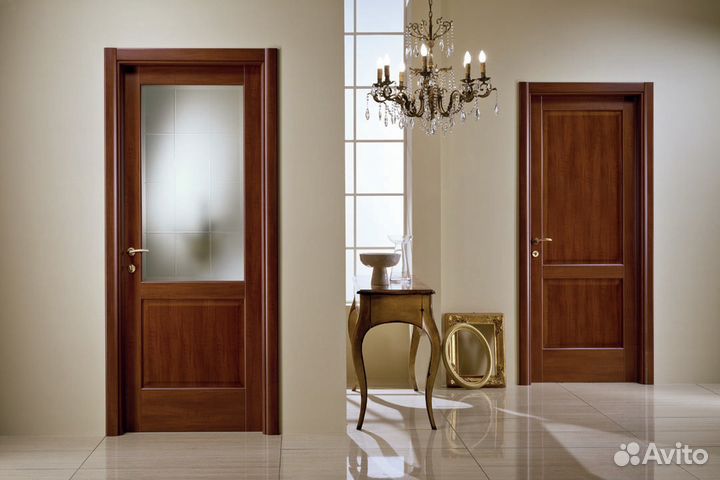 Установка межкомнатных дверей