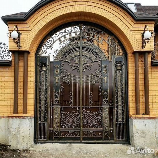 Кованные ворота