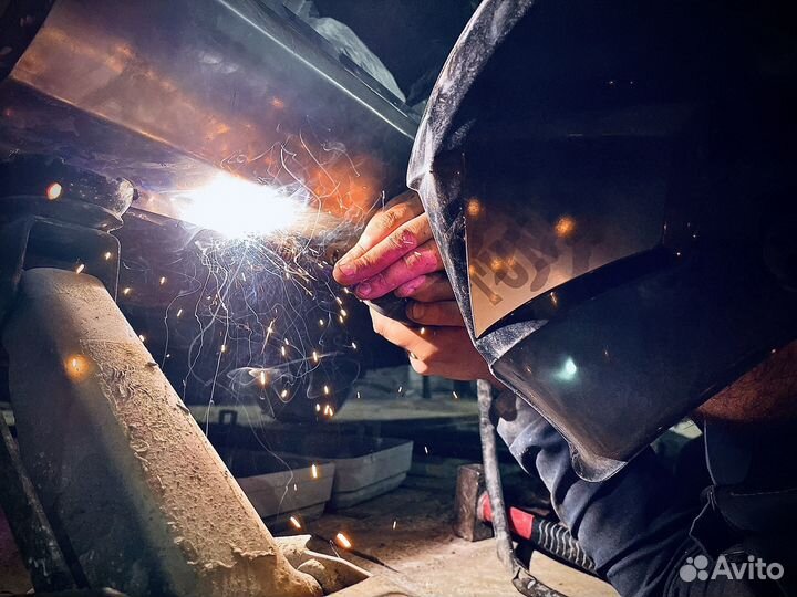 Кузовной ремонт, сварка порогов, сварка кузова