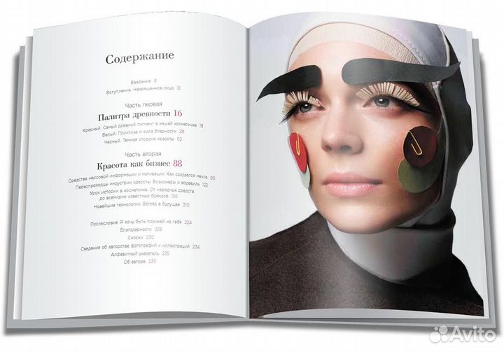 Книга «Краски. История макияжа» Лиза