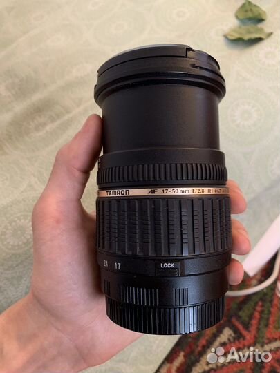 Объектив tamron 17-50 2.8 на кроп canon
