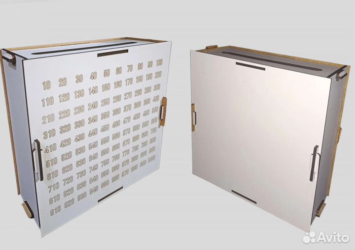 Копилка из дерева 50500, деревянная копилка