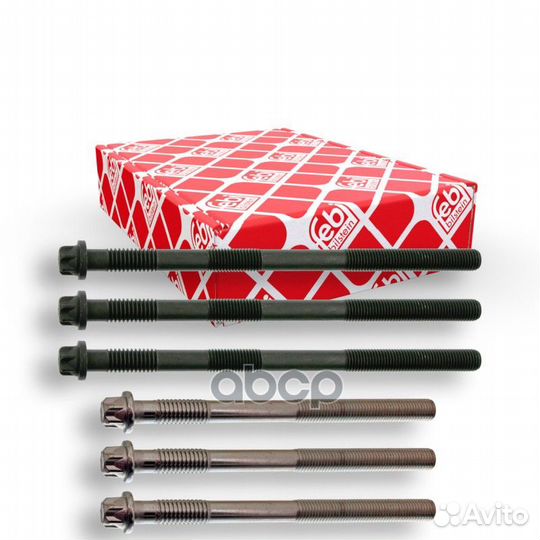 К-т болтов ГБЦ M15x2 на 1 цил. 3+3 MAN D2876LF01