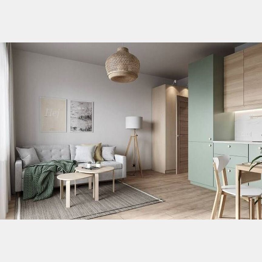 1-к. квартира, 33,9 м², 11/17 эт.