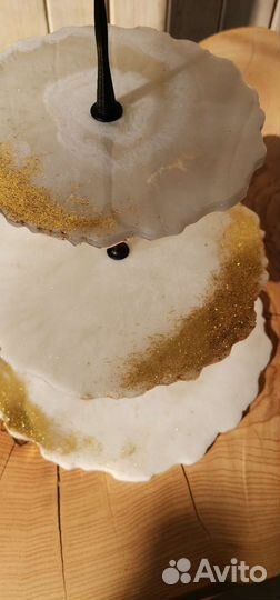 3х ярусная фруктовница Этажерка для конфет