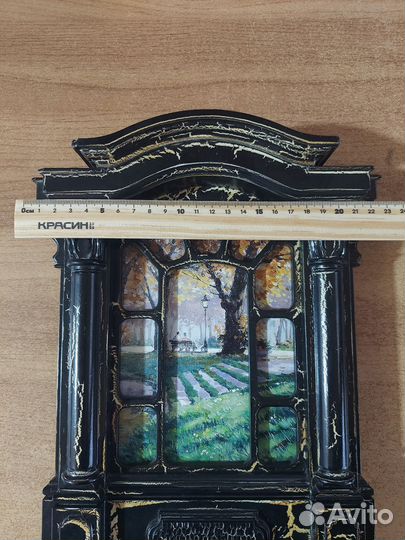 Ключница настенная из дерева