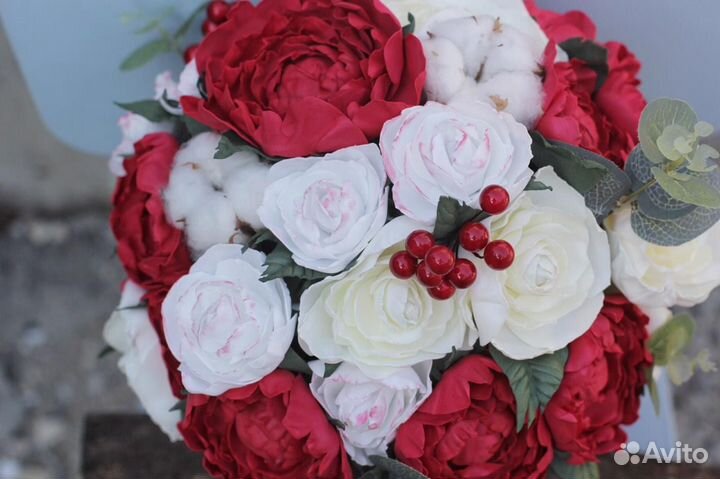 Букет невесты ручной работы