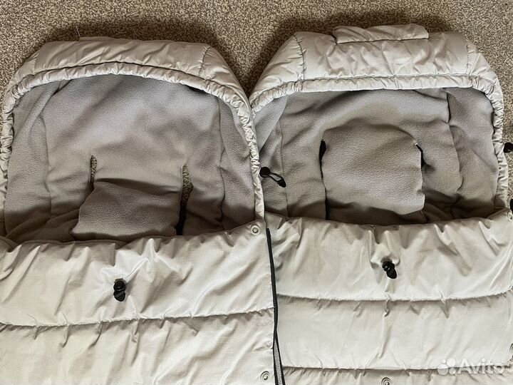 Конверт в коляску зимний