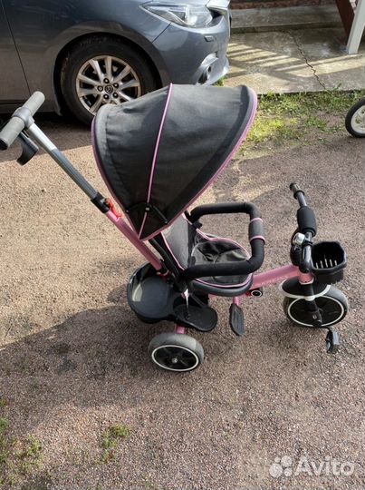 Велосипед-коляска kreiss с тентом