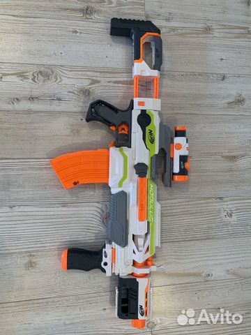 Детские игрушки нерф modulus 10