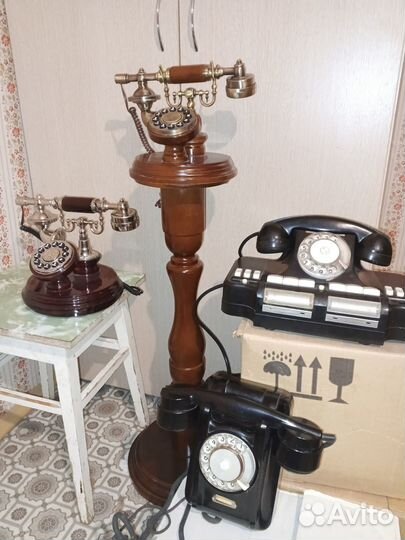 Старинные телефоны СССР и др