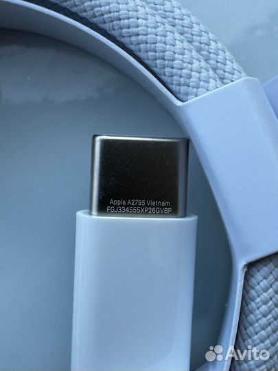 Кабель / Провод Apple USB-C to USB-C плетеный