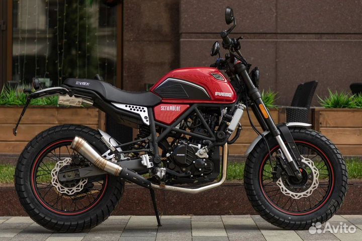 Мотоцикл fuego Scrambler 250