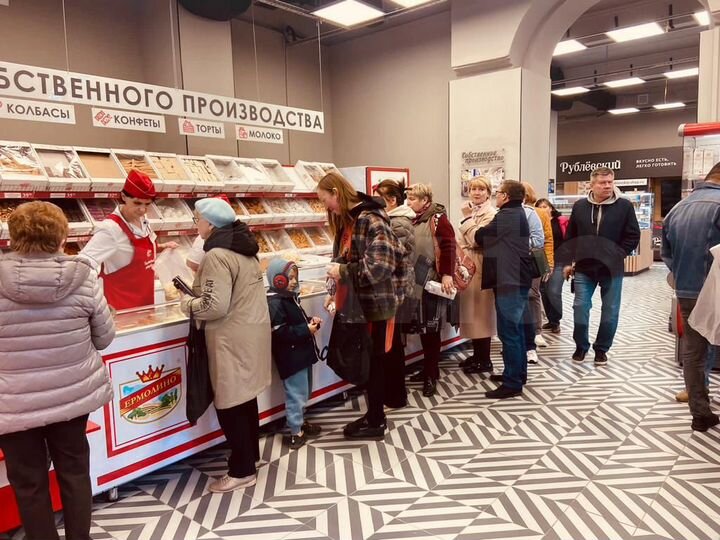 Сдам отделы в гастрономе 15м2, 13м2, 12м2