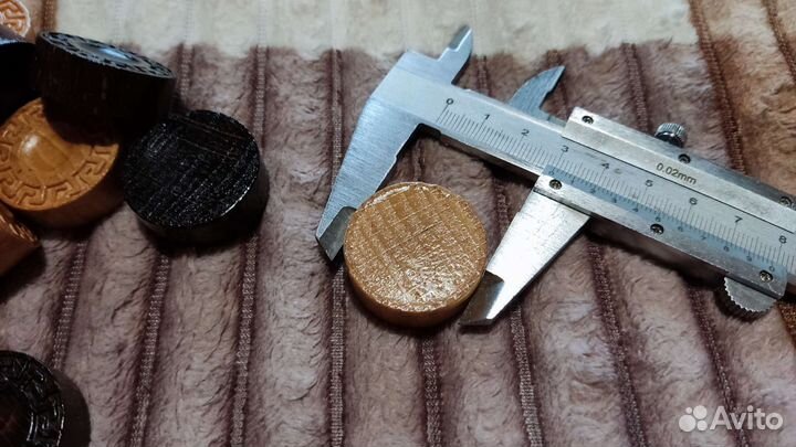 Фишки для нард камень и дерево