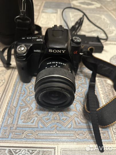 Зеркальный фотоаппарат sony а450