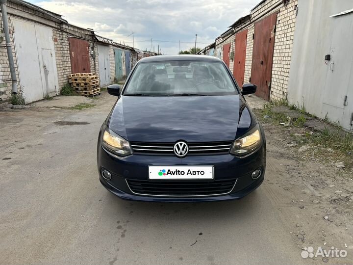 Volkswagen Polo 1.6 МТ, 2012, 195 000 км